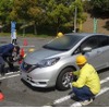 宮島サービスエリアでの点検状況