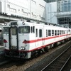 3月16日まで運行されていた八戸線のキハ40系。リバイバル運行時にはキハ40系の写真が車内に展示される。
