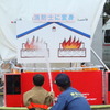 消火体験（東京国際消防防災展2013）