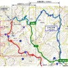 岡山自動車道岡山総社IC～賀陽IC間の代替路（無料）措置の位置図