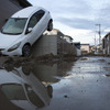 平成30年7月豪雨（7月9日、岡山県倉敷市）　(c) Getty Images