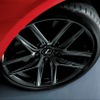 レクサス IS 特別仕様車 フロント225/40R18＋リア255/35R18タイヤ＆アルミホイール（特別仕様車専用スパッタリング塗装）