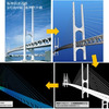 東神戸大橋の超大規模解析による変形シミュレーション