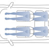 ホンダCR-V新型 2列シート仕様 パッケージ（俯瞰）