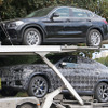 BMW X6 新型（下）とX4（上）。サイズの違いがよくわかる