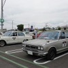 右から、日産『スカイライン1800』（1971）、『同2000GT』（1971）