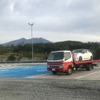 八ヶ岳を眺めながら一休み。空気も澄んでよいリフレッシュができる。