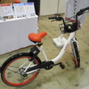 オーシャンブルースマートがシェアリングサービスで使用している自転車