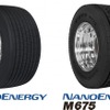 東洋ゴムのトラック・バス用低燃費スーパーシングルタイヤ「NANOENERGY M175」「NANOENERGY M675」