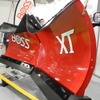 逆V字に変身したスノープラウ
