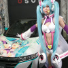 コスプレイヤーえなこ、シースルー初音ミク衣装でホンダ S660 とコラボ…東京オートサロン2019