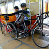 大井川鐵道では自転車の車内持込みに輪行バッグが必要だったが、2月23日は「サイクルトレイン おおいがわ」に限り、そのまま積み込める。