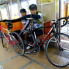 大井川鐵道では自転車の車内持込みに輪行バッグが必要だったが、2月23日は「サイクルトレイン おおいがわ」に限り、そのまま積み込める。