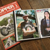 アメリカのカスタムショー「BORN FREE」で撮ったお気に入りの写真。ハーレー雑誌「CHOPPER JOURNAL」9月号に掲載された。