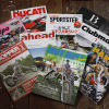 現在、藤村さんがお仕事をされている雑誌の数々。バイクや自動車雑誌を中心に、ヨガなどのワークアウト系やライフスタイル系のメディアでも活躍。