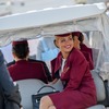 カタール航空、パリ航空ショー（2015年）