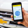GMシボレーのスマホ向けアプリに新機能、車両の位置情報を自動送信