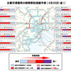 主要渋滞箇所の時間帯別混雑予想 （4月26日）