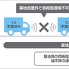 ソフトバンク、5G基地局圏外で1ms以下の超低遅延通信に成功---トラック隊列走行で活用