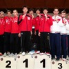 男子エペワールドカップ団体、日本優勝(2019年3月24日、ブエノスアイレス)