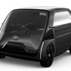 FUTURE EXPOエリアでは、ビジネス向けコンセプトモデル超小型EVなど、未来の乗り物が展示される。