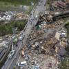 台風19号の被害（10月13日、千葉県）