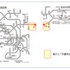 東京近郊区間と仙台近郊区間のエリア図。常磐線は起点の日暮里駅からの営業距離が300km近い浪江駅まで東京近郊区間に入ることになる。