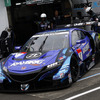 バトンと山本の#1 NSX-GT（今季第7戦SUGO）。