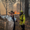 豪ニューサウスウェールズ州の森林火災（11月10日）