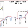 只見線不通区間の概要。