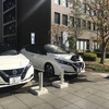 日産自動車、「NISSAN e-シェアモビ」ステーションを九州電力の福岡支社内にオープン