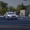 メルセデスベンツ Sクラス の自動運転車によるライドシェアの実証実験