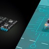 エヌビディアの「NVIDIA DRIVE」プラットフォームと自動運転車のイメージ