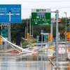 台風19号の被害（2019年10月、茨城県）　《photo (c) Getty Images》