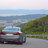 BMW 523d M Sport。暗峠から奈良方面への下り区間。