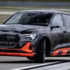 アウディ e-tron S スポーツバック のプロトタイプ
