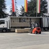撤収作業が進められていたジュネーブモーターショー2020の会場
