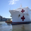 アメリカ海軍、病院船を出動…ロサンゼルスとニューヨーク［フォトレボート］