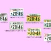関東運輸局の地方版図柄入りナンバープレート