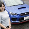 女性レーサー猪爪杏奈が『WRX STI ファイナルエディション』に試乗「オーナーに会ったら話しかけたい！」