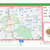 KDDIロケーションアナライザー来訪者属性分析イメージ図