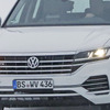 VW トゥアレグ 新型に欧州向け「GTE」登場か…フロントグリルに“バッジ”光る