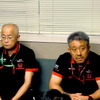 ホンダF1の首脳、（左から）浅木氏と山本氏（写真は2019年日本GP）。