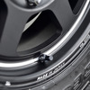 ◆RAYS VOLK RACING TE37X UL 装着サイズ：16in×5.5J Inset+20 5H-139.7 カラー：ブラストブラック(BC) タイヤサイズ：185/85R16
