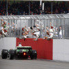 【ホンダF1】ブラウン「ルーベンスは2位になれたかも」…イギリスGP
