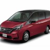 日産 セレナ XV（ボディカラー マルーンレッド＆ダイヤモンドブラック 2トーン、内装色 グレージュ）