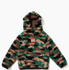 Fleece Hoodie（Kids）　カラー：Camouflage　サイズ：100, 110, 120　価格：6,800円（税別）