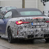 BMW M4カブリオレ 新型プロトタイプ（スクープ写真）