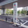 東京BRT（10月12日、勝どきBRTバス停）