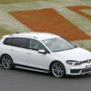 VW ゴルフR ヴァリアント 新型、プロトタイプがニュル降臨！333馬力の高性能ワゴン